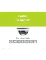 Предварительный просмотр 1 страницы Uniden Guardian G710PTZC Quick Start Manual