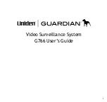 Uniden GUARDIAN G766 User Manual предпросмотр