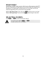 Preview for 11 page of Uniden Handheld UHF Transceiver UH076SX Owner'S Manual