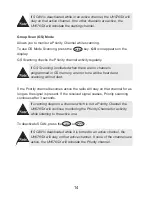 Предварительный просмотр 16 страницы Uniden Handheld UHF Transceiver UH076SX Owner'S Manual