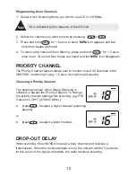 Предварительный просмотр 17 страницы Uniden Handheld UHF Transceiver UH076SX Owner'S Manual