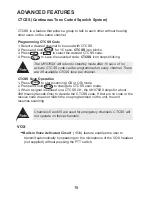 Предварительный просмотр 18 страницы Uniden Handheld UHF Transceiver UH076SX Owner'S Manual