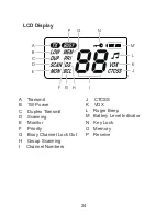 Предварительный просмотр 26 страницы Uniden Handheld UHF Transceiver UH076SX Owner'S Manual