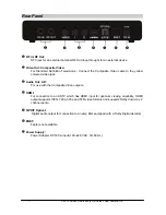 Preview for 8 page of Uniden HD6000 Owner'S Manual