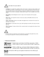 Preview for 3 page of Uniden HD8000UPVR Owner'S Manual