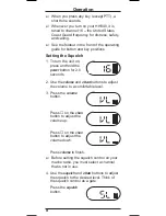 Предварительный просмотр 12 страницы Uniden HH940 Operating Manual