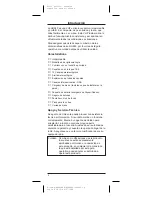 Preview for 6 page of Uniden HH940 (Spanish) Manual De Usuario