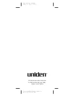 Preview for 23 page of Uniden HH940 (Spanish) Manual De Usuario