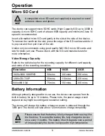 Preview for 8 page of Uniden iGO CAM 30 Owner'S Manual