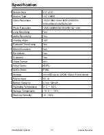 Preview for 17 page of Uniden iGO CAM 30 Owner'S Manual