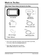 Preview for 4 page of Uniden iGO CAM 50R Owner'S Manual