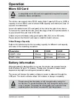 Preview for 8 page of Uniden iGO CAM 50R Owner'S Manual