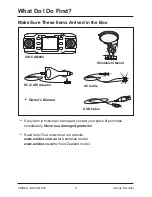 Preview for 4 page of Uniden iGO CAM 800 Owner'S Manual