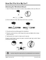 Preview for 7 page of Uniden iGO CAM 800 Owner'S Manual