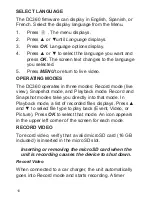 Preview for 10 page of Uniden iWitness DC360 Owner'S Manual