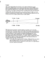 Предварительный просмотр 6 страницы Uniden LRD 6599SWS Operating Manual