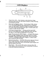 Preview for 10 page of Uniden LRD 6599SWS Operating Manual