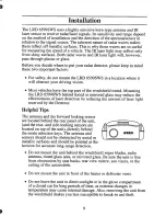 Preview for 12 page of Uniden LRD 6599SWS Operating Manual