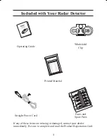 Preview for 9 page of Uniden LRD 737 Operating Manual