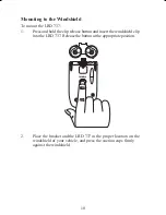 Preview for 15 page of Uniden LRD 737 Operating Manual