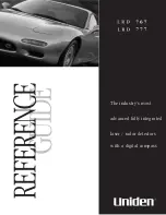 Uniden LRD 766 Reference Manual preview