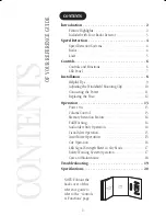 Preview for 3 page of Uniden LRD747 Reference Manual