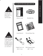 Preview for 5 page of Uniden LRD747 Reference Manual