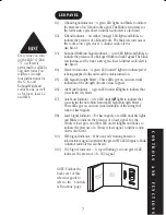 Preview for 9 page of Uniden LRD747 Reference Manual