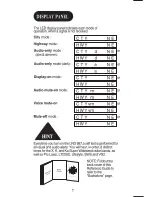 Preview for 8 page of Uniden LRD987 Reference Manual