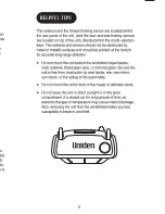 Preview for 10 page of Uniden LRD987 Reference Manual