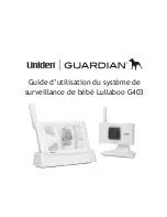 Uniden Lullaboo G403 Guide Utilisateur preview