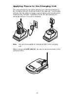 Предварительный просмотр 12 страницы Uniden MER 9600C Manual