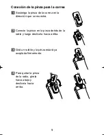 Предварительный просмотр 11 страницы Uniden MH120 Manual De Usuario