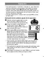 Предварительный просмотр 12 страницы Uniden MH120 Manual De Usuario