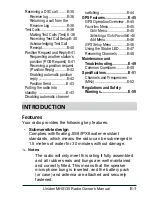 Preview for 5 page of Uniden MHS135 Owner'S Manual