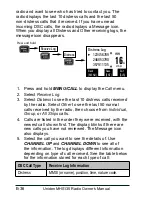 Preview for 40 page of Uniden MHS135 Owner'S Manual