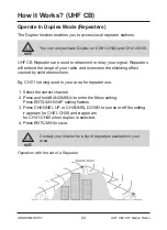 Preview for 24 page of Uniden MHS157 Owner'S Manual