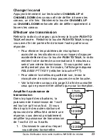 Preview for 27 page of Uniden MHS450 Guide Utilisateur