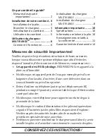 Preview for 2 page of Uniden MULTIRANGE DRX332 Manuel Du Propriétaire