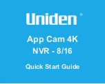 Uniden NVR - 8 Quick Start Manual preview