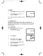 Предварительный просмотр 29 страницы Uniden OCEANUS ATIS Series Owner'S Manual