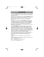 Preview for 5 page of Uniden POLARIS Owner'S Manual