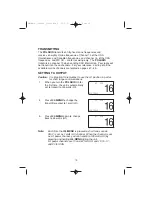 Предварительный просмотр 22 страницы Uniden POLARIS Owner'S Manual