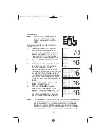 Предварительный просмотр 23 страницы Uniden POLARIS Owner'S Manual