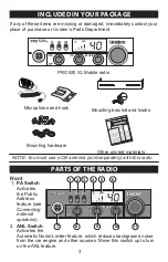 Предварительный просмотр 3 страницы Uniden PRO 520XL Manual