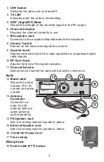 Предварительный просмотр 4 страницы Uniden PRO 520XL Manual