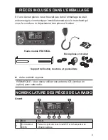 Preview for 3 page of Uniden PRO505XL Manual D'Utilisation