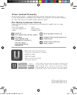 Preview for 68 page of Uniden Pro7804N1 User Manual