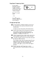 Предварительный просмотр 19 страницы Uniden scanning radio Manual