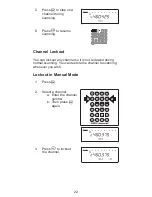 Предварительный просмотр 22 страницы Uniden scanning radio Manual